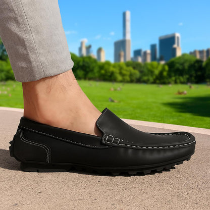 👞 Zapato Mocasín Casual Semi Formal para Hombre en 100% 🐂 Cuero Elegante y Cómodo