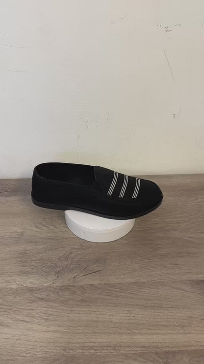 Zapatos Mujer Mocasín Ultralivianos Antideslizantes En Lona Suaves