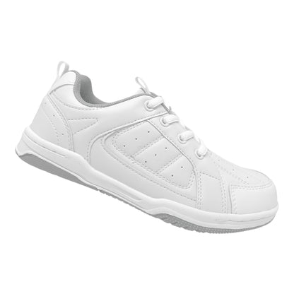 Tenis Colegiales Croydon Blanco Unisex – Comodidad, Resistencia y Estilo para el Día Escolar