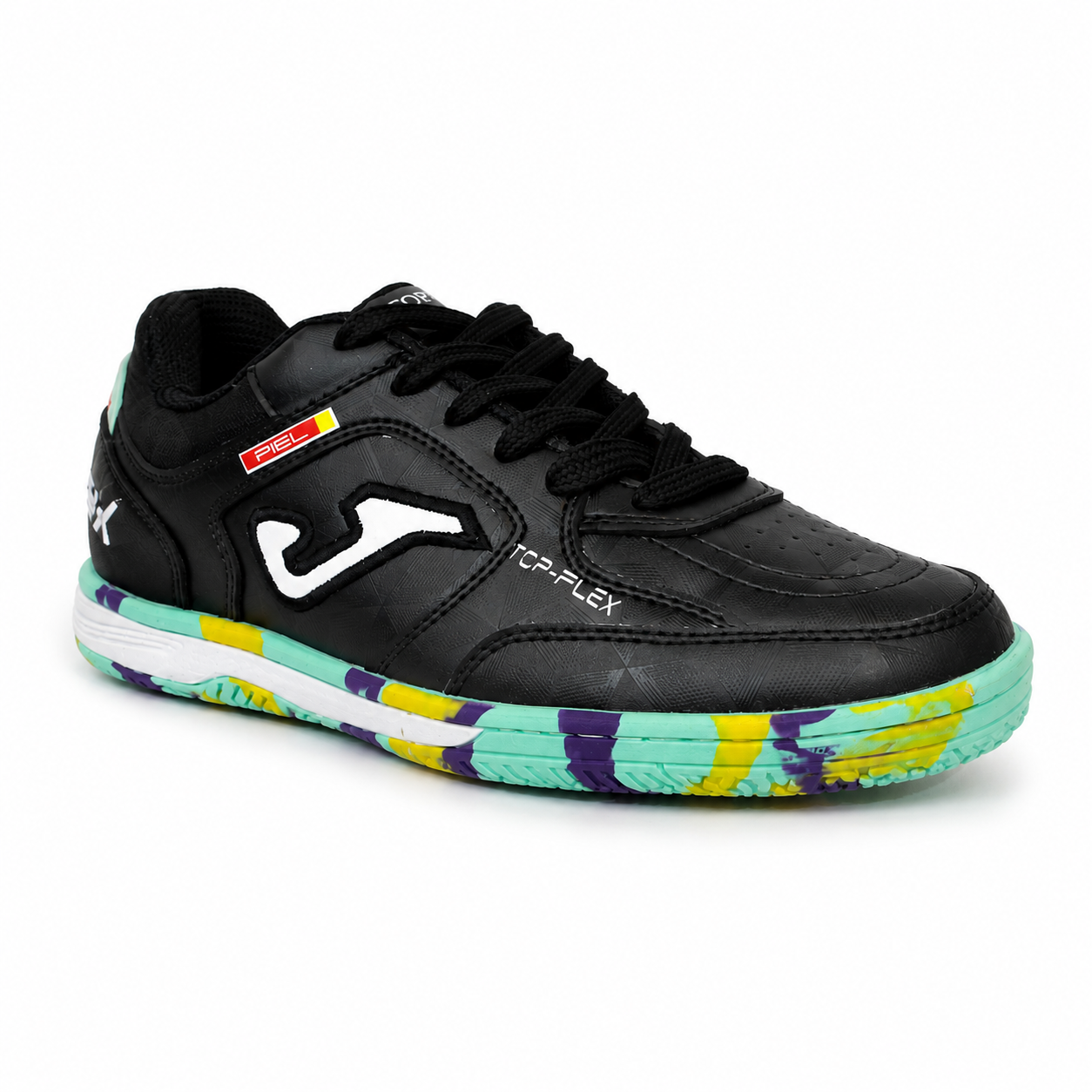 Zapatilla para futsal micro y futbol 5 Joma Resistente Negro