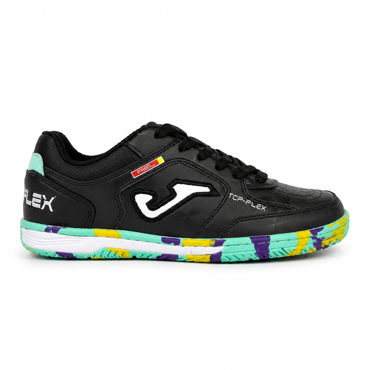 Zapatilla para futsal micro y futbol 5 Joma Resistente Negro