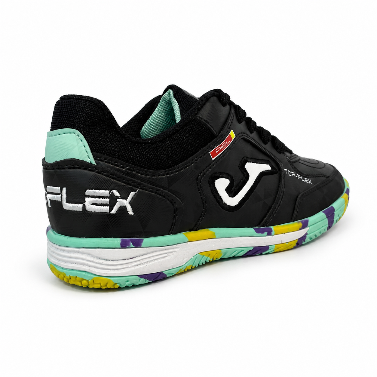 Zapatilla para futsal micro y futbol 5 Joma Resistente Negro