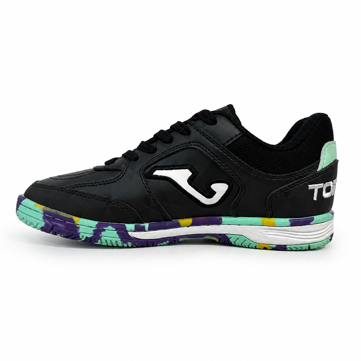 Zapatilla para futsal micro y futbol 5 Joma Resistente Negro