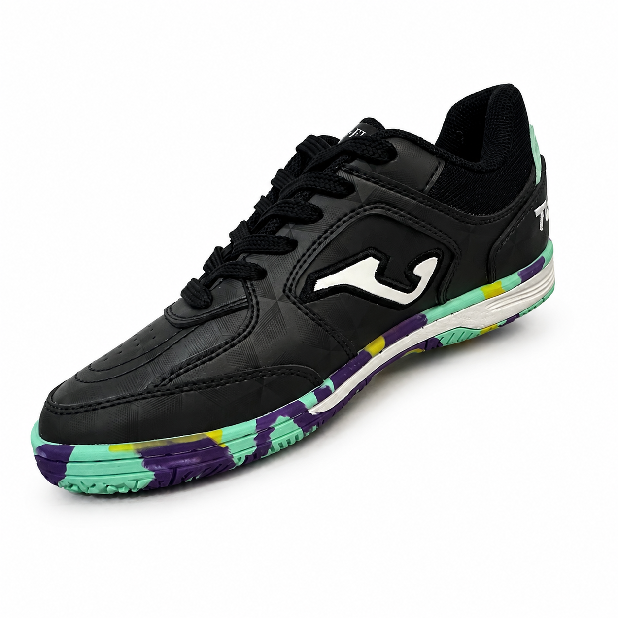 Zapatilla para futsal micro y futbol 5 Joma Resistente Negro