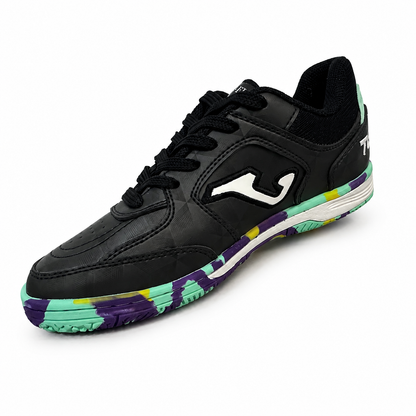 Zapatilla para futsal micro y futbol 5 Joma Resistente Negro