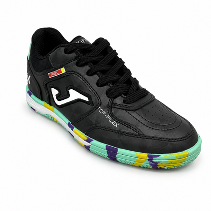 Zapatilla para futsal micro y futbol 5 Joma Resistente Negro
