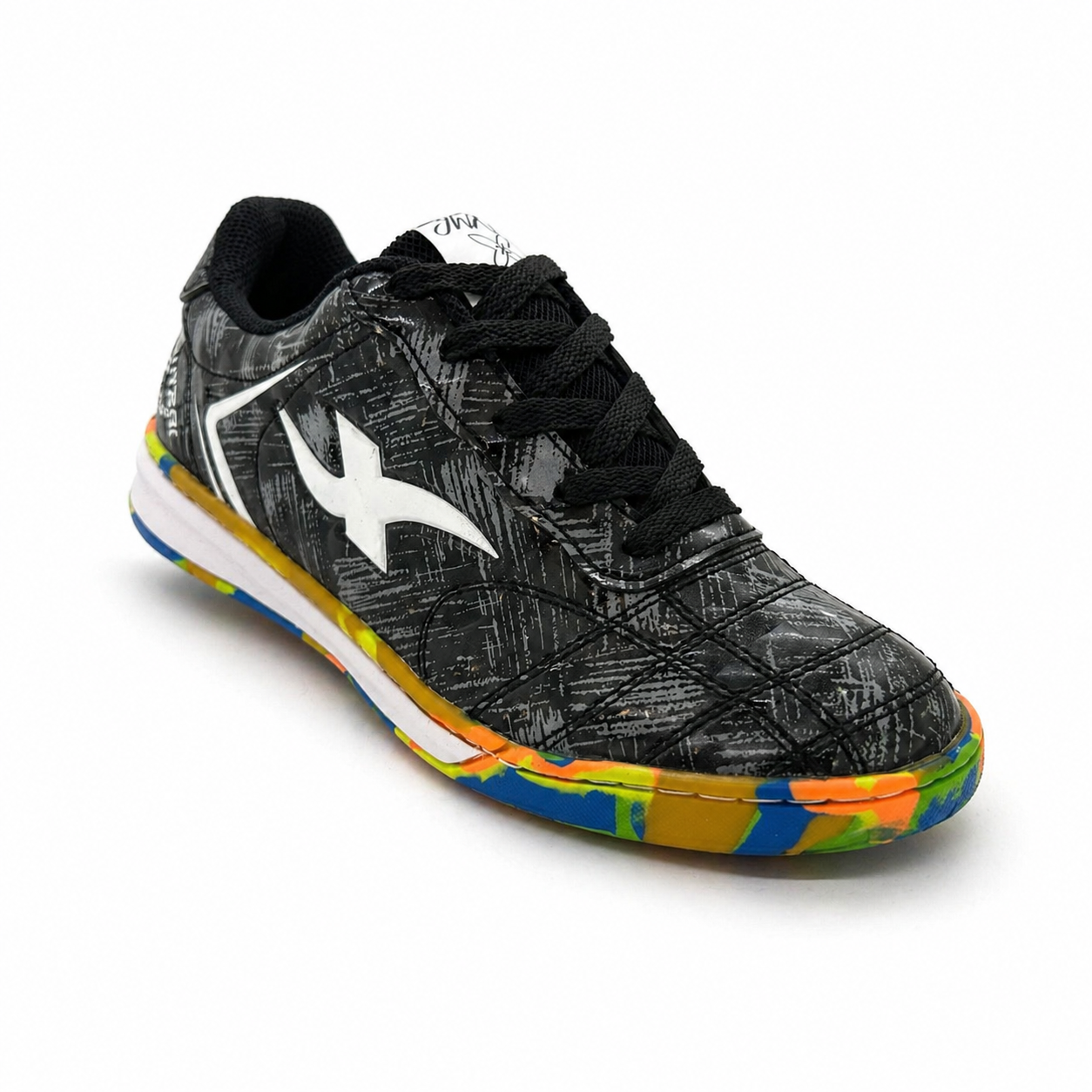 Tenis de Futsala micro suela lisa Sintética Cocidos 👟 Suela Lisa Antideslizante – Duraderos y Cómodos