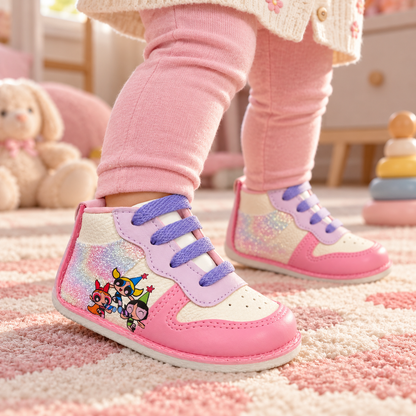 Zapato Bota Notuerce Bebé Primeros Pasos Antitorsión Seguro Tobillo Niña